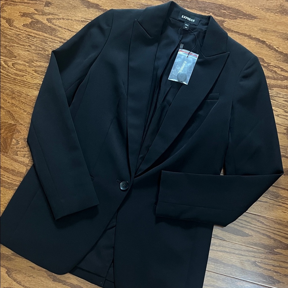 Express Classic Black Blazer, NWT, size XXS